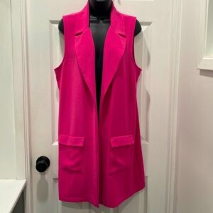 Leith Open Blazer Long Vest